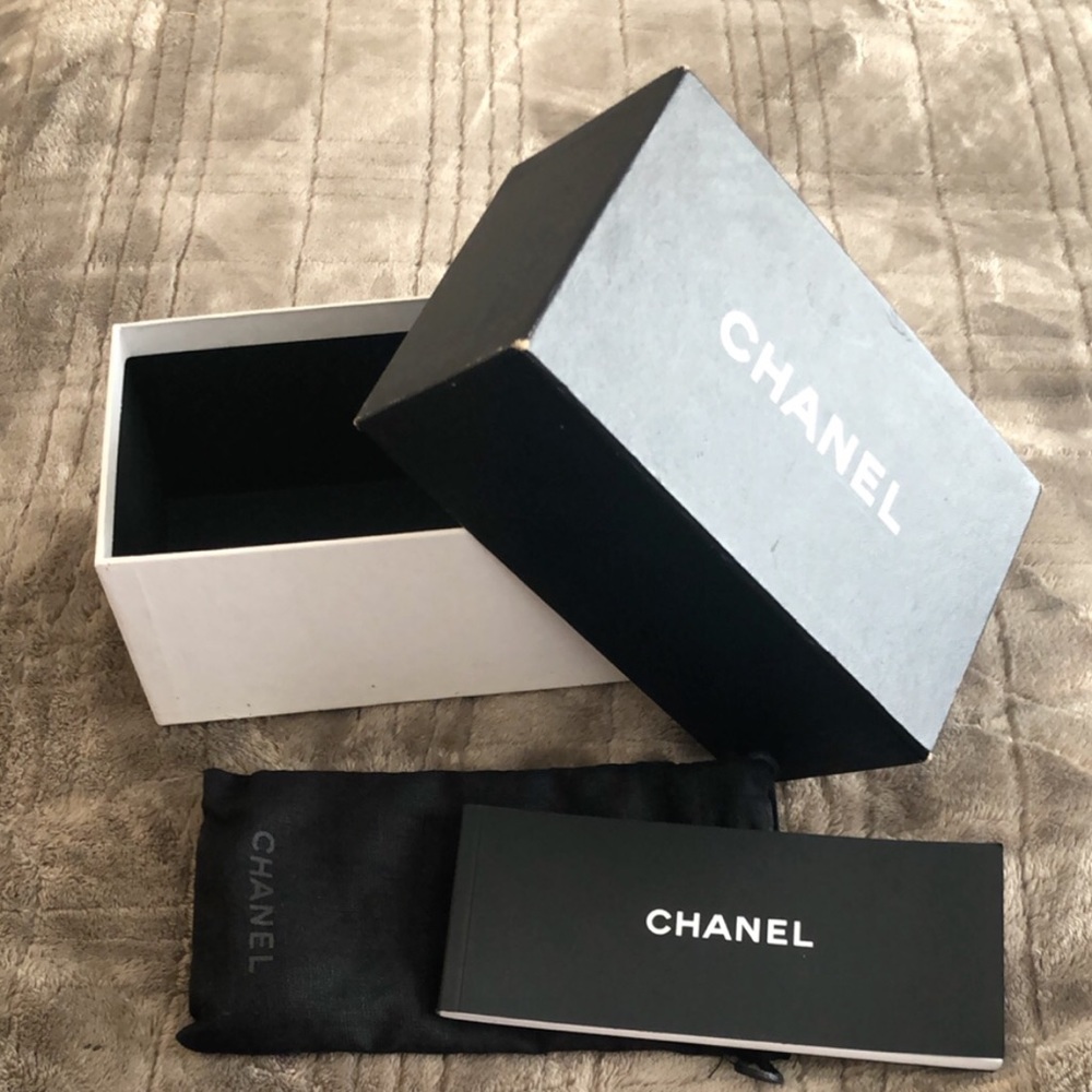 Chanel box & sunglasses case ONLY